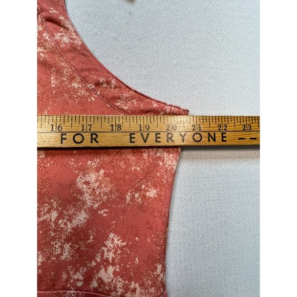 Columbia Women's Sleeveless Cold Bay Tank Dress Stretch Size XL Rusty Printed - Picture 5 of 10